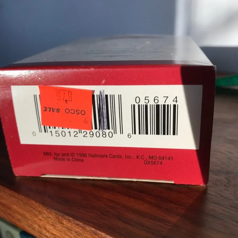 Hallmark Rocking Horse Keepsake Ornament 1996 - in orig. box